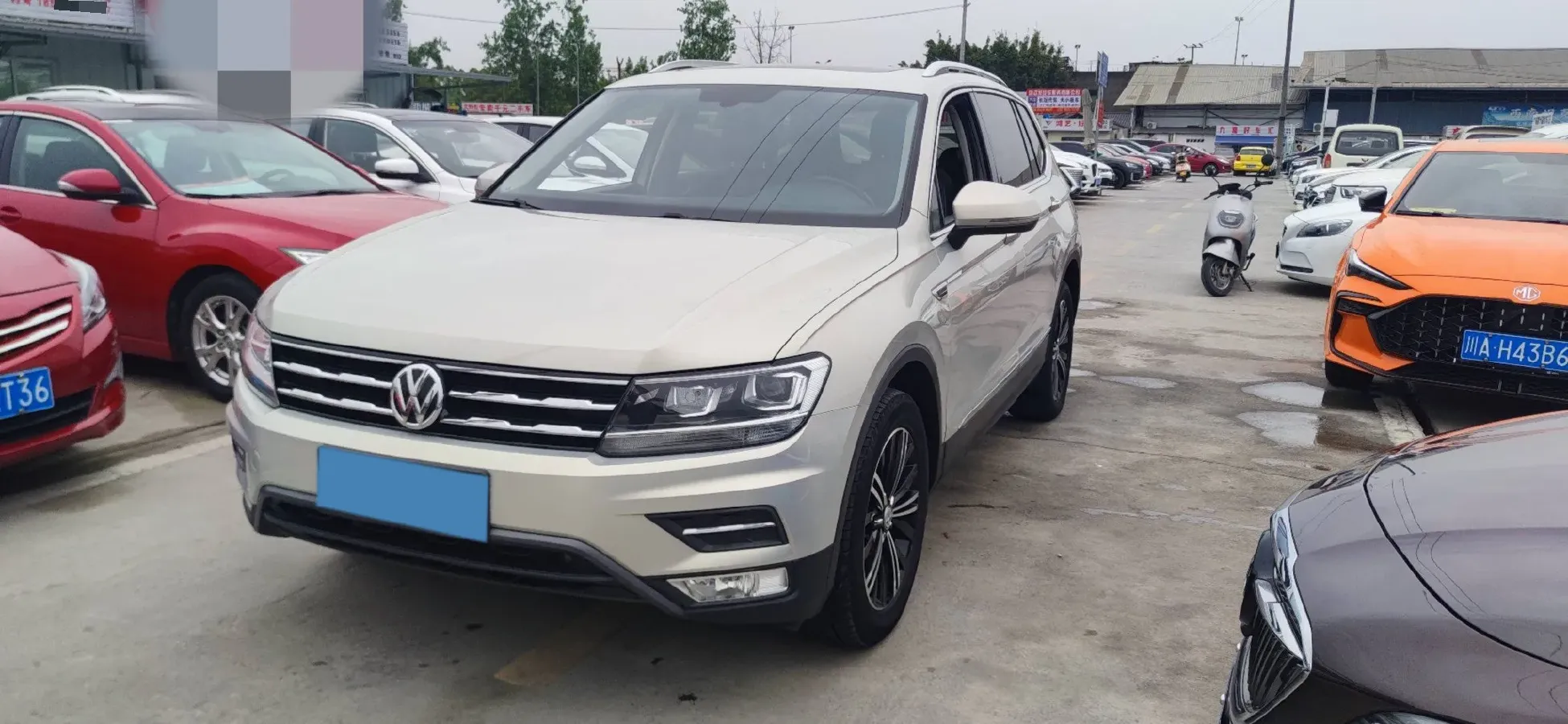 2019 Volkswagen Tiguan L 2.0T 186HP L4 7DCT,autocango,china used car exporter,china ev exporter,chinese used car exporter,chinese used ev exporter