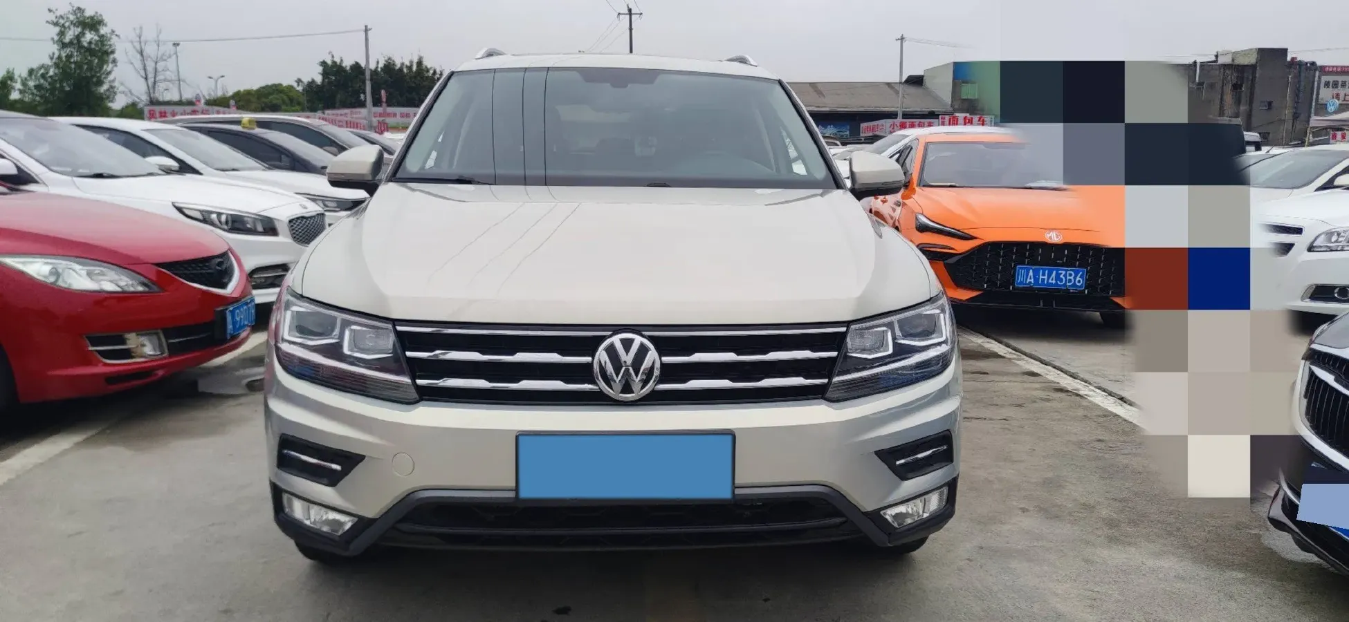 2019 Volkswagen Tiguan L 2.0T 186HP L4 7DCT,autocango,china used car exporter,china ev exporter,chinese used car exporter,chinese used ev exporter