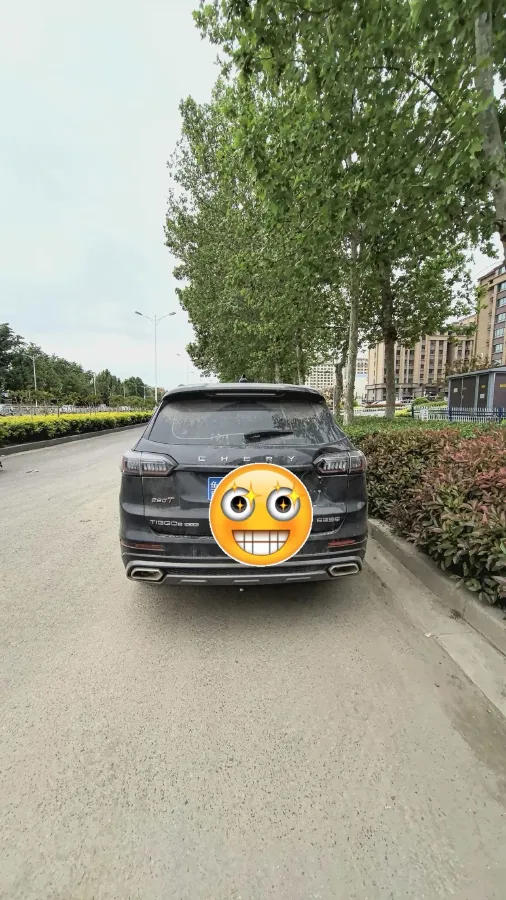 2022 Chery Tiggo 8 Plus 1.6T 197HP L4 7DCT,autocango,china used car exporter,china ev exporter,chinese used car exporter,chinese used ev exporter