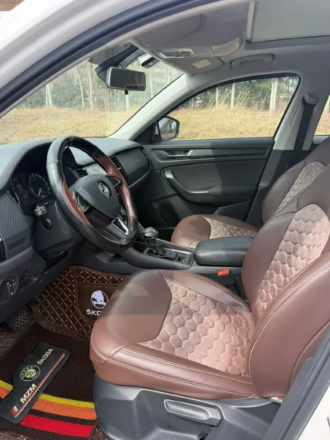 2018 Skoda Kodiak 2.0T 186HP L4 7DCT,autocango,china used car exporter,china ev exporter,chinese used car exporter,chinese used ev exporter