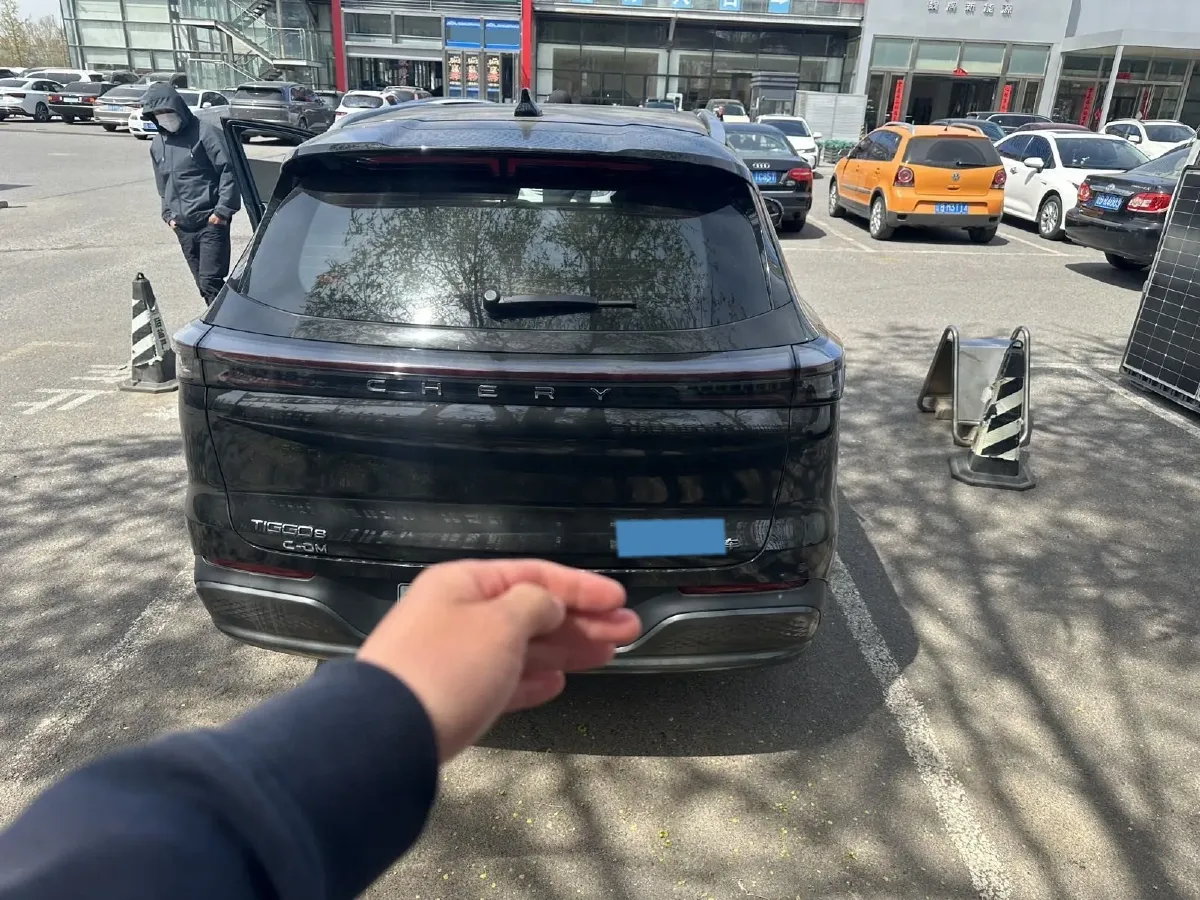 2025 Chery Tiggo8 PLUS C-DM 1.5T 156HP L4 1DHT PHEV,autocango,china used car exporter,china ev exporter,chinese used car exporter,chinese used ev exporter