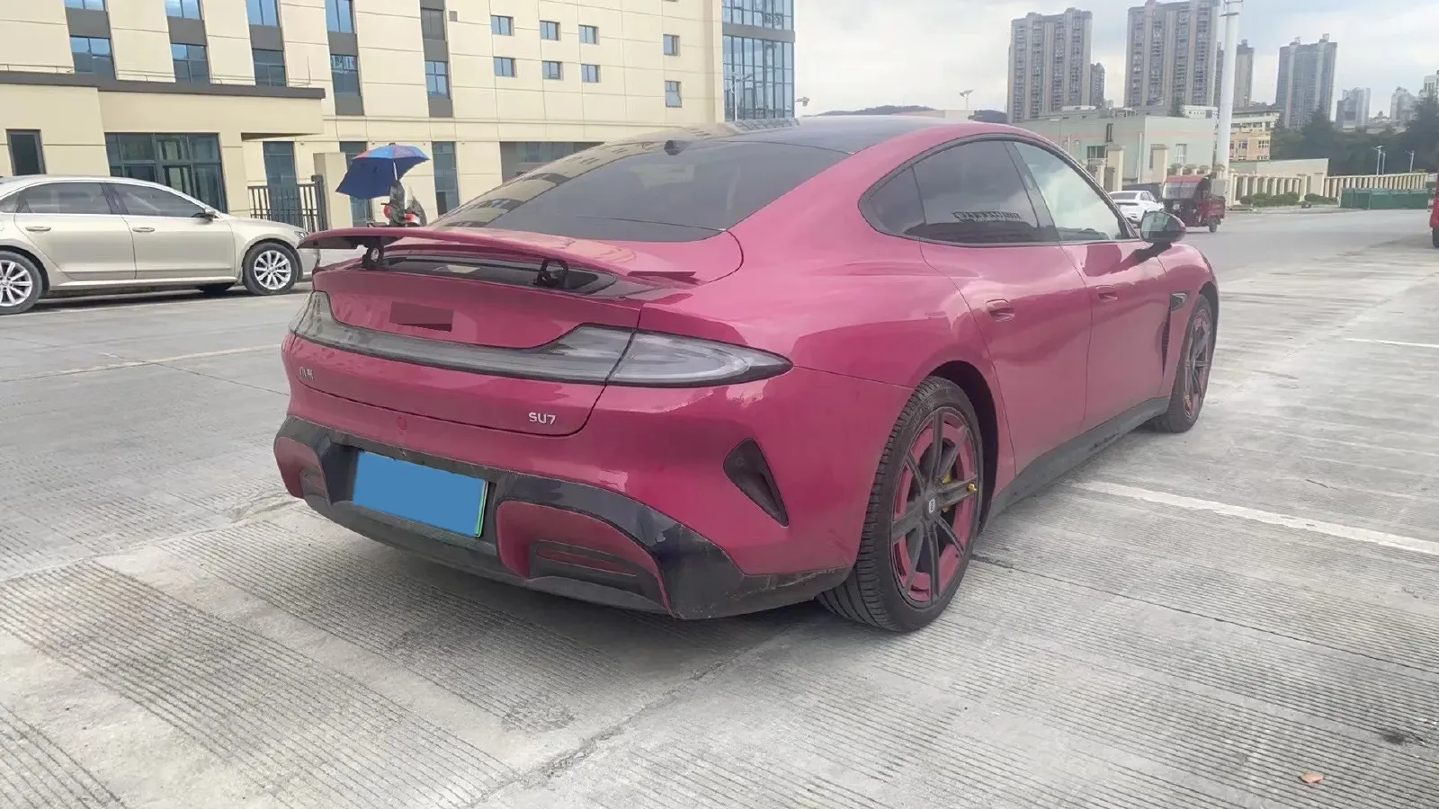 2024 MI SU7 BEV 101KWH,autocango,china used car exporter,china ev exporter,chinese used car exporter,chinese used ev exporter