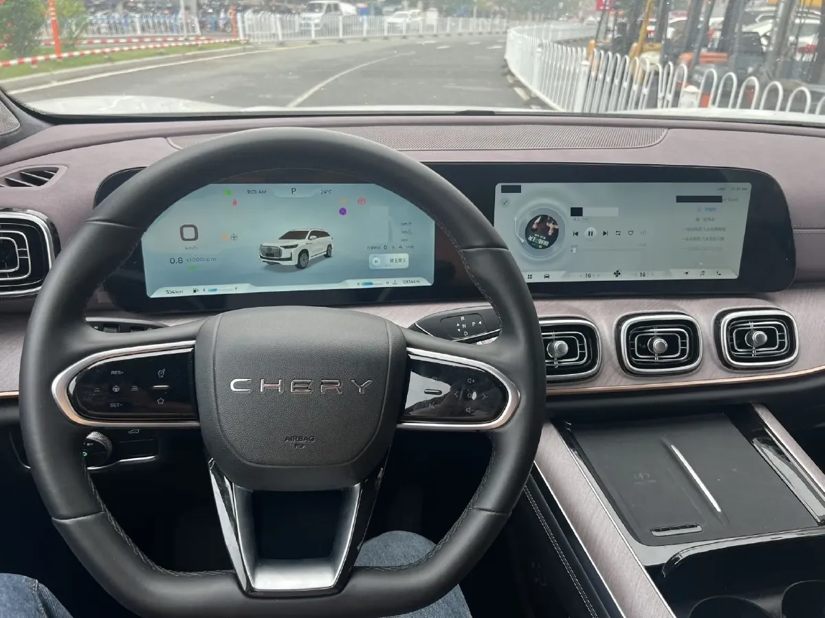 2025 Chery Tiggo 9 2.0T 261HP L4 8AT,autocango,china used car exporter,china ev exporter,chinese used car exporter,chinese used ev exporter