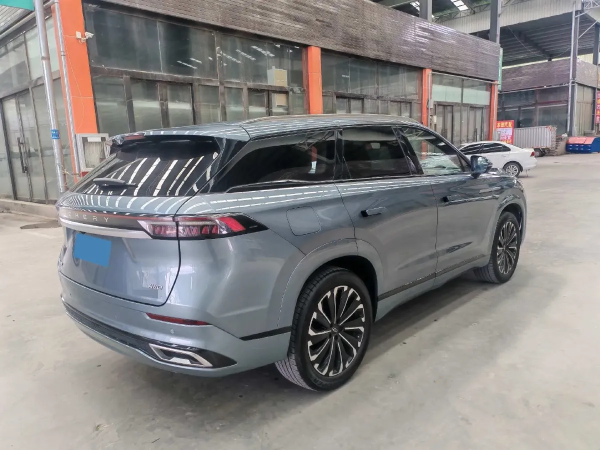 2023 Chery Tiggo 9 2.0T 261HP L4 7DCT,autocango,china used car exporter,china ev exporter,chinese used car exporter,chinese used ev exporter