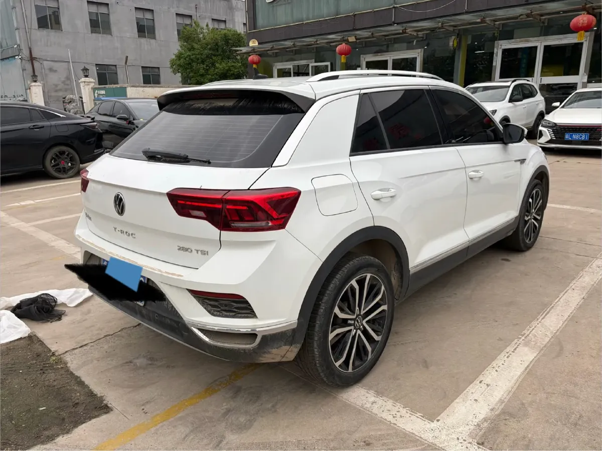 2021 Volkswagen T-Roc 1.4T 150HP L4 7DCT,autocango,china used car exporter,china ev exporter,chinese used car exporter,chinese used ev exporter