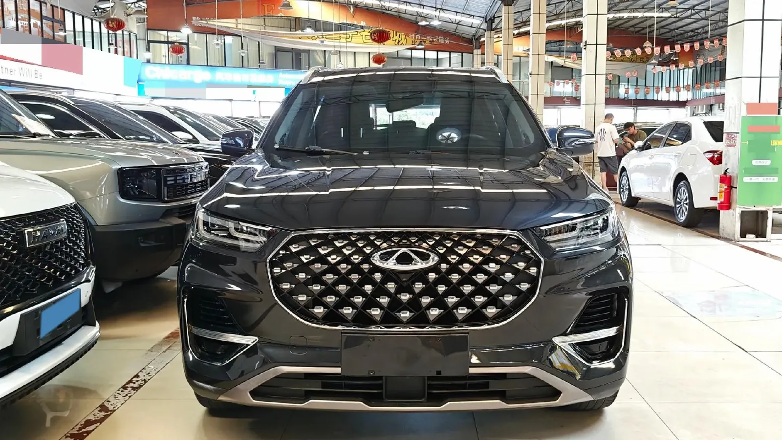 2021 Chery Tiggo 8 Plus 1.6T 197HP L4 7DCT,autocango,china used car exporter,china ev exporter,chinese used car exporter,chinese used ev exporter