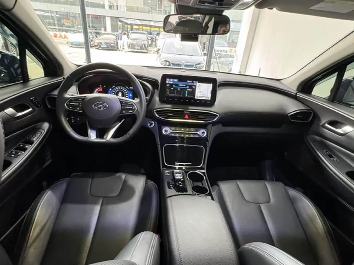 2019 Hyundai Santafe 2.0T 240HP L4 8AT,autocango,china used car exporter,china ev exporter,chinese used car exporter,chinese used ev exporter