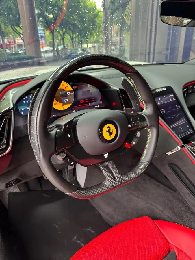 2020 Ferrari Roma 3.9T 620HP V8 8DCT,autocango,china used car exporter,china ev exporter,chinese used car exporter,chinese used ev exporter