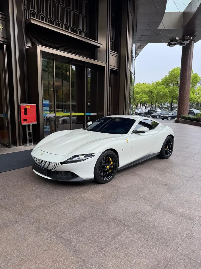 2020 Ferrari Roma 3.9T 620HP V8 8DCT,autocango,china used car exporter,china ev exporter,chinese used car exporter,chinese used ev exporter
