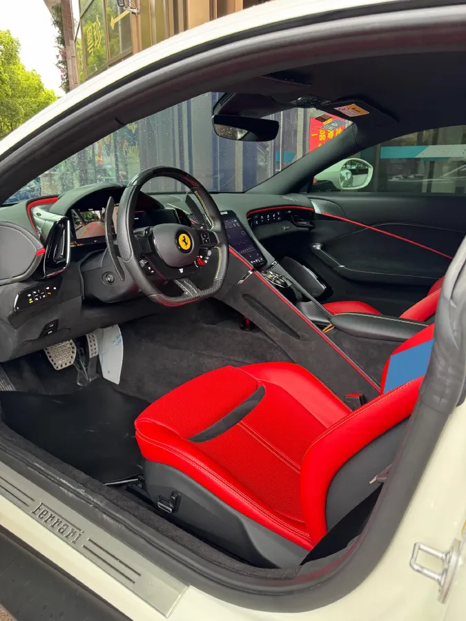 2020 Ferrari Roma 3.9T 620HP V8 8DCT,autocango,china used car exporter,china ev exporter,chinese used car exporter,chinese used ev exporter