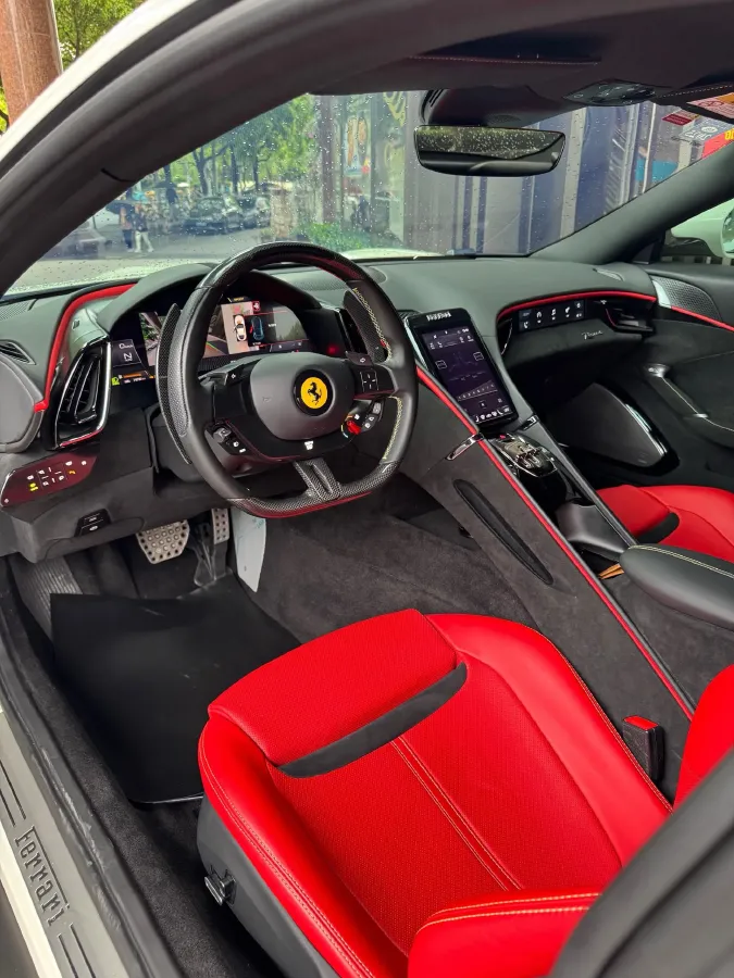2020 Ferrari Roma 3.9T 620HP V8 8DCT,autocango,china used car exporter,china ev exporter,chinese used car exporter,chinese used ev exporter