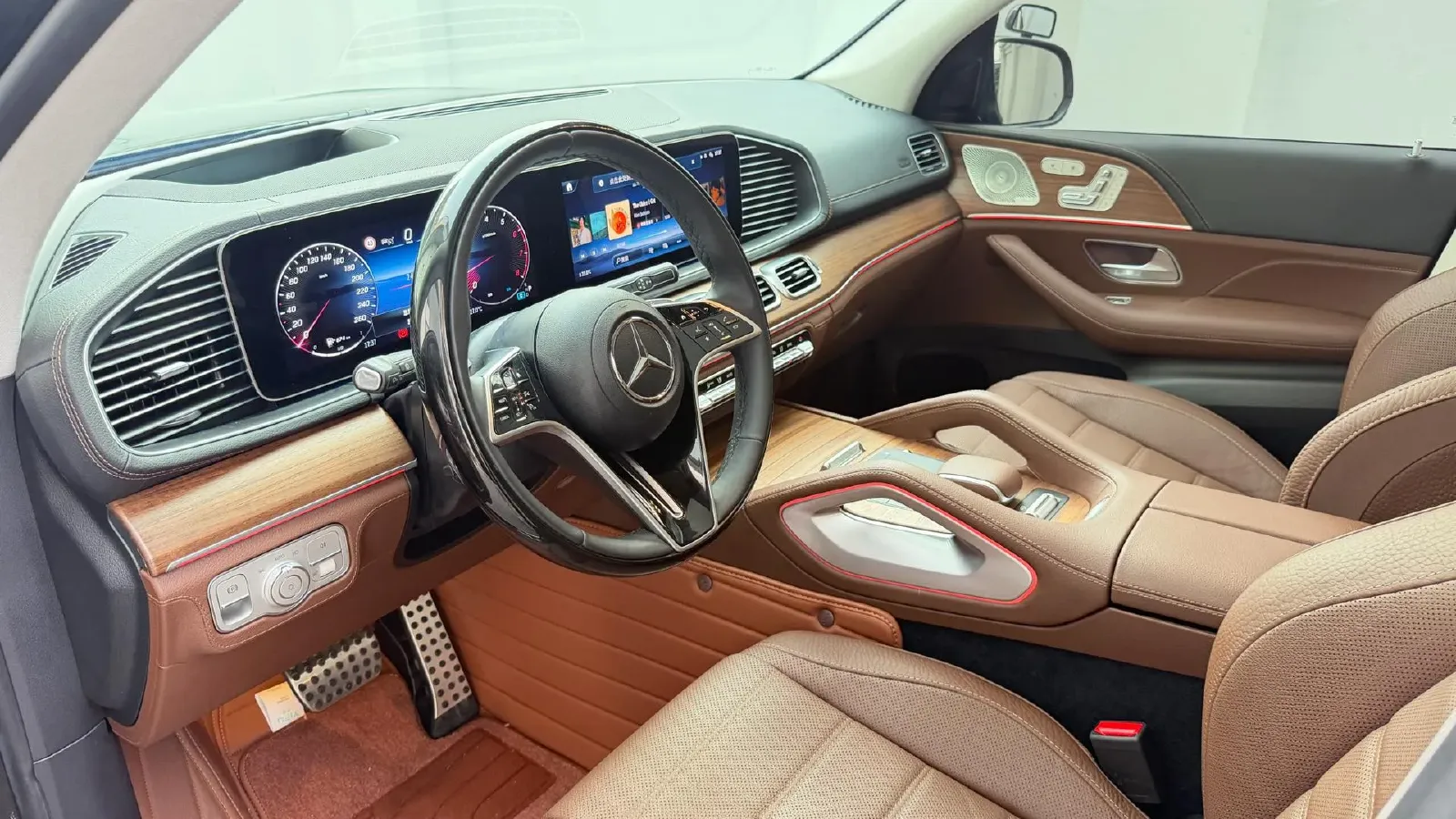 2024 Mercedes-Benz GLS Class 3.0T 380HP L6 9AT,autocango,china used car exporter,china ev exporter,chinese used car exporter,chinese used ev exporter