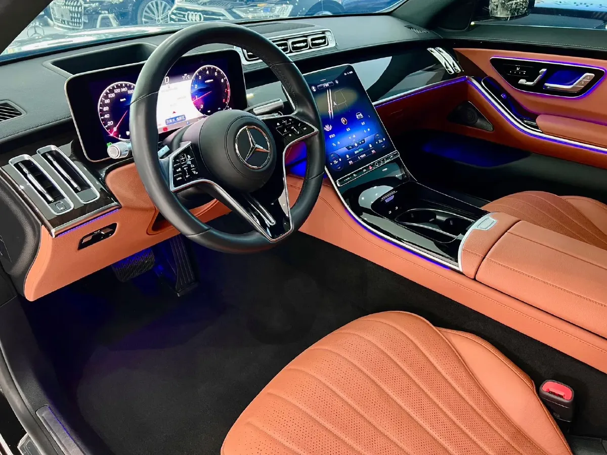 2022 Mercedes-Benz S Class 2.5T 313HP L6 9AT,autocango,china used car exporter,china ev exporter,chinese used car exporter,chinese used ev exporter