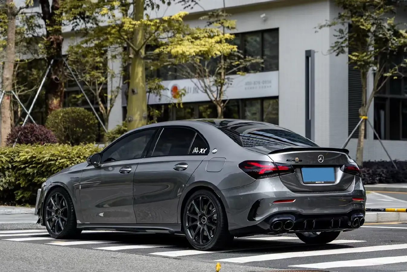 2019 Mercedes-Benz A AMG 2.0T 306HP L4 7DCT,autocango,china used car exporter,china ev exporter,chinese used car exporter,chinese used ev exporter