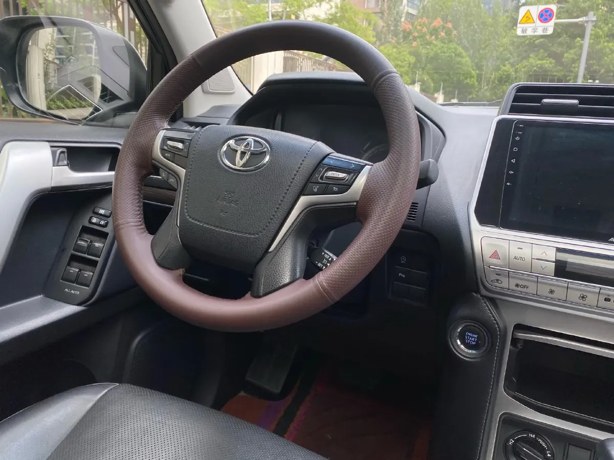 2018 Toyota Land Cruiser Prado 3.5L 280HP V6 6AT,autocango,china used car exporter,china ev exporter,chinese used car exporter,chinese used ev exporter