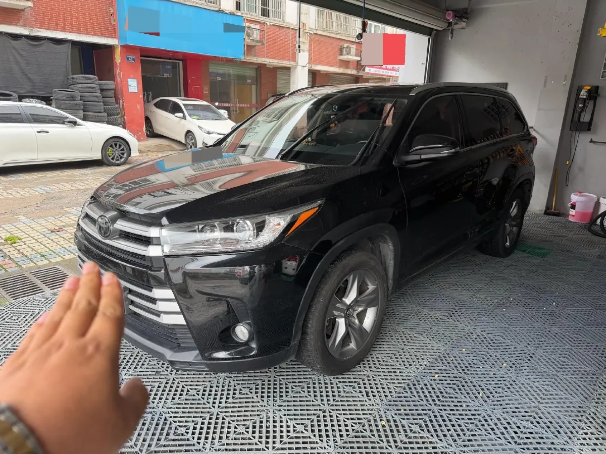 2018 Toyota Highlander 2.0T 220HP L4 6AT,autocango,china used car exporter,china ev exporter,chinese used car exporter,chinese used ev exporter