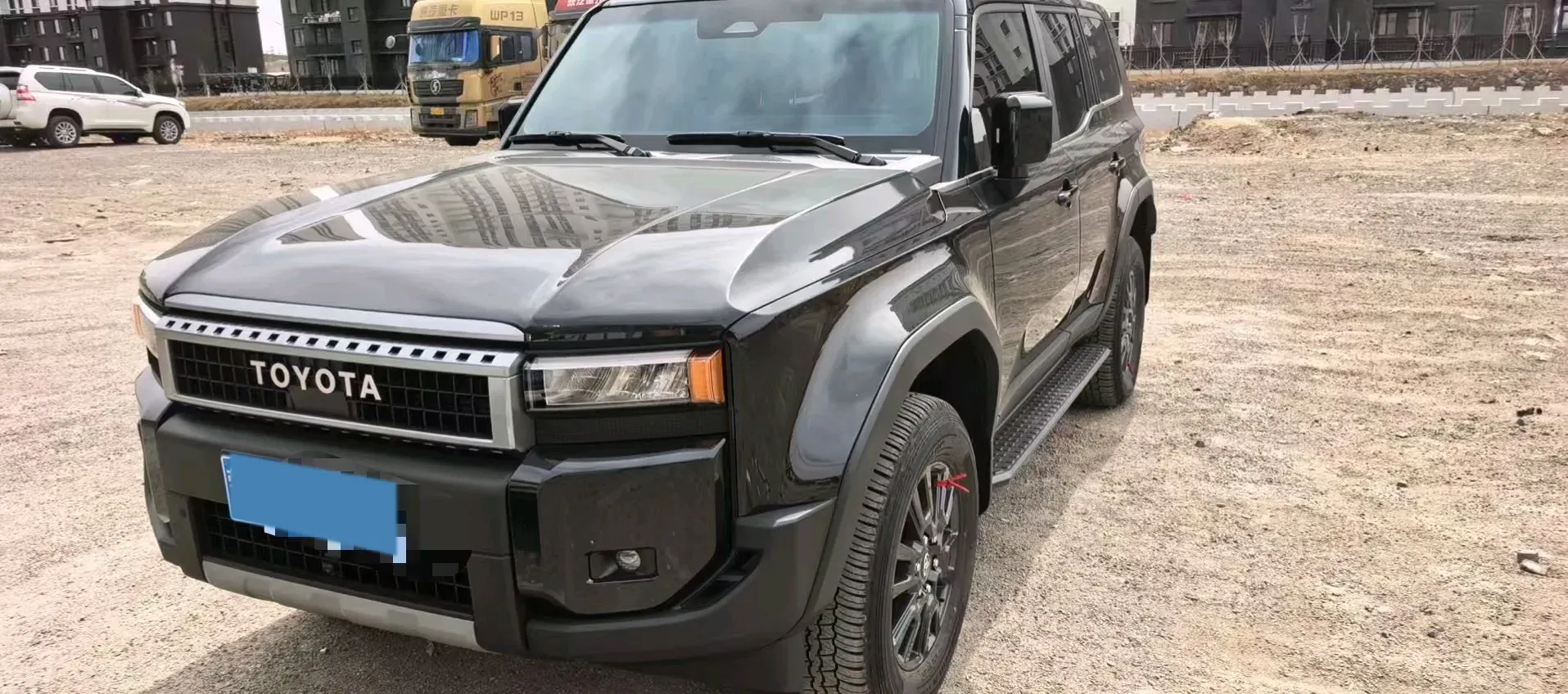 2025 Toyota Land Cruiser Prado 2.4T 282HP L4 8AT Hybrid 5.1KWH,autocango,china used car exporter,china ev exporter,chinese used car exporter,chinese used ev exporter