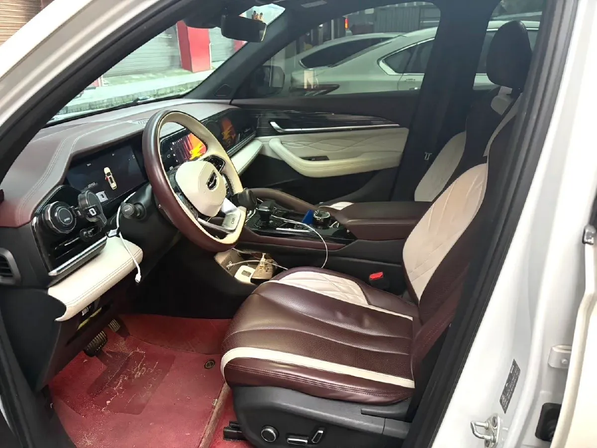 2021 Geely Monjaro 2.0T 218HP L4 7DCT,autocango,china used car exporter,china ev exporter,chinese used car exporter,chinese used ev exporter