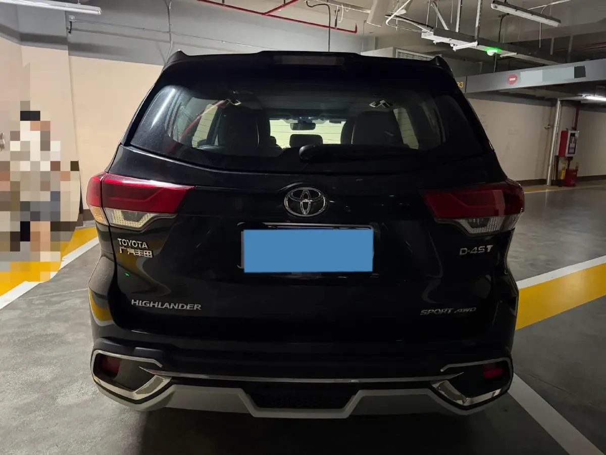 2018 Toyota Highlander 2.0T 220HP L4 6AT,autocango,china used car exporter,china ev exporter,chinese used car exporter,chinese used ev exporter