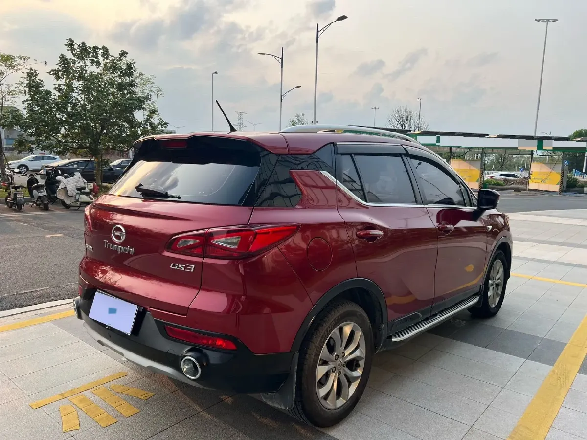 2017 GAC Trumpchi GS3 1.5L 114HP L4 6AT,autocango,china used car exporter,china ev exporter,chinese used car exporter,chinese used ev exporter