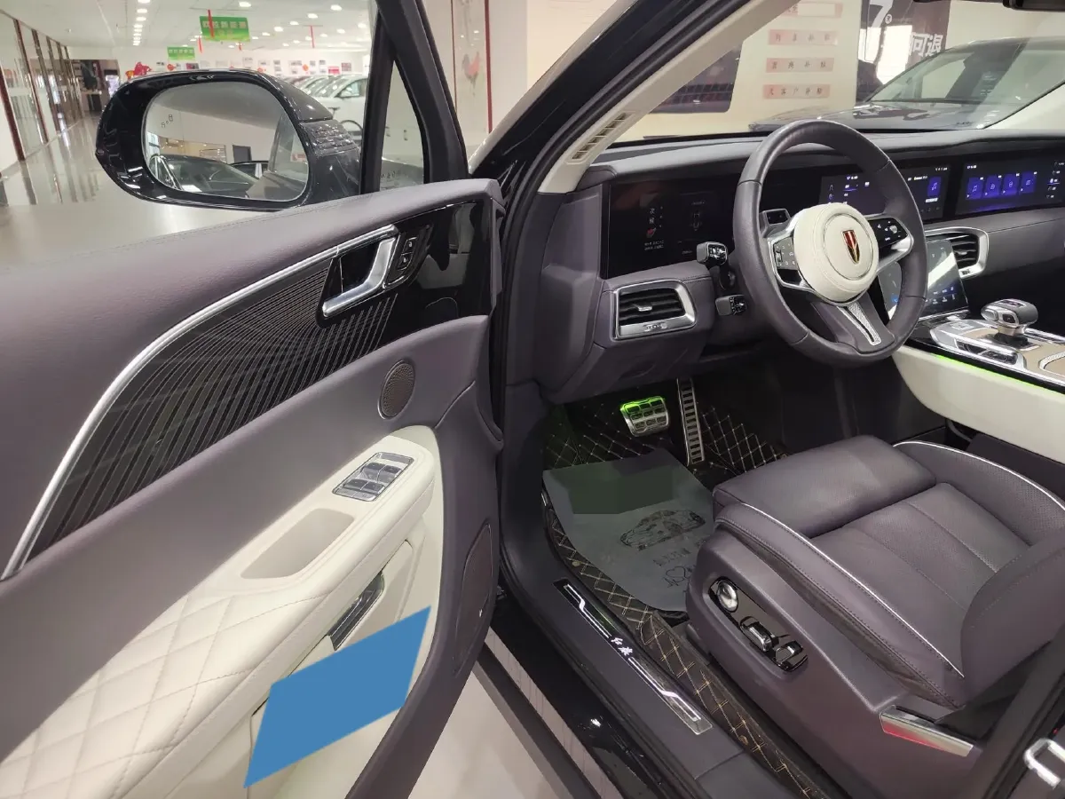 2022 HongQi E-HS9 BEV 120KWH,autocango,china used car exporter,china ev exporter,chinese used car exporter,chinese used ev exporter