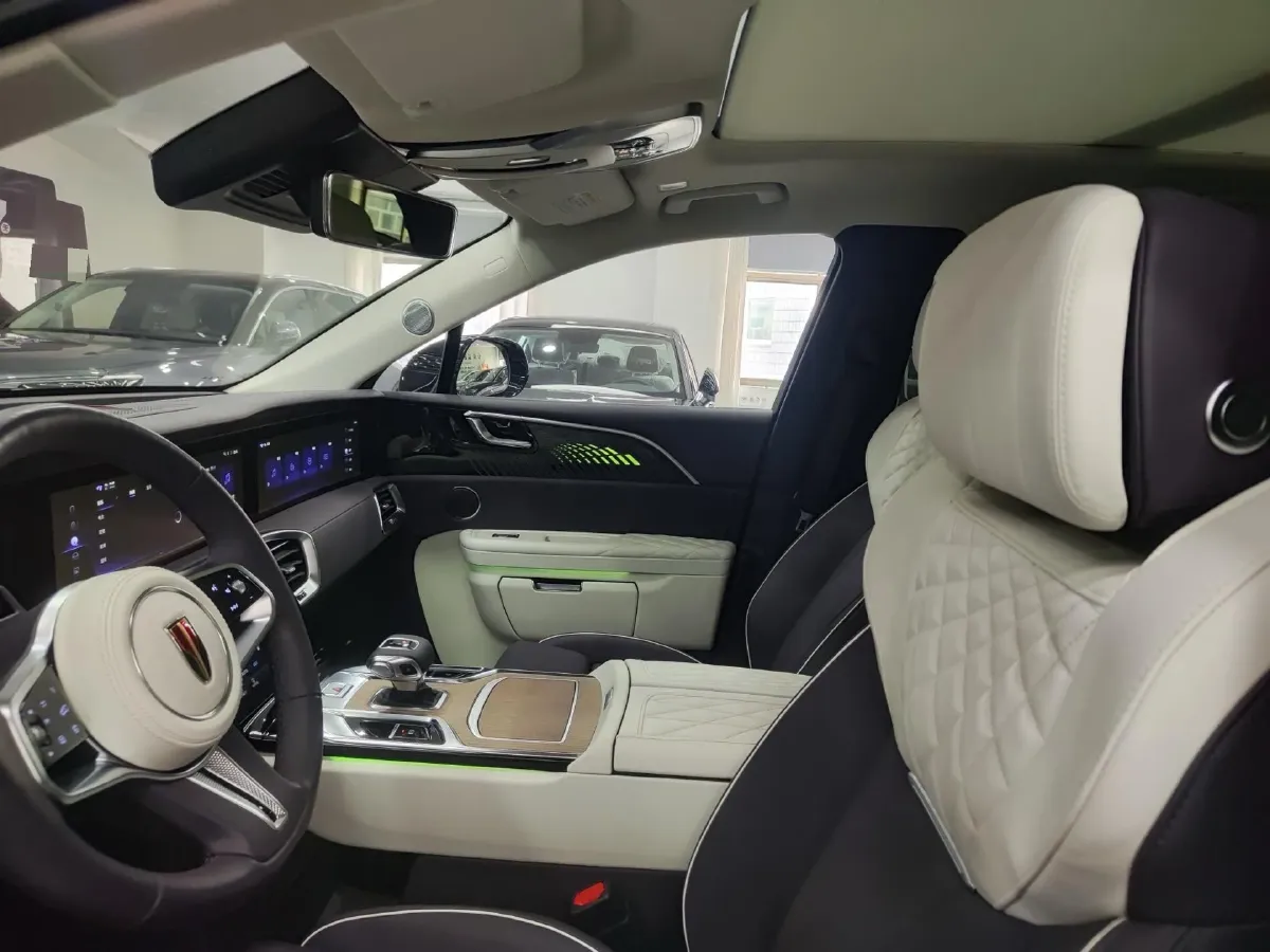 2022 HongQi E-HS9 BEV 120KWH,autocango,china used car exporter,china ev exporter,chinese used car exporter,chinese used ev exporter