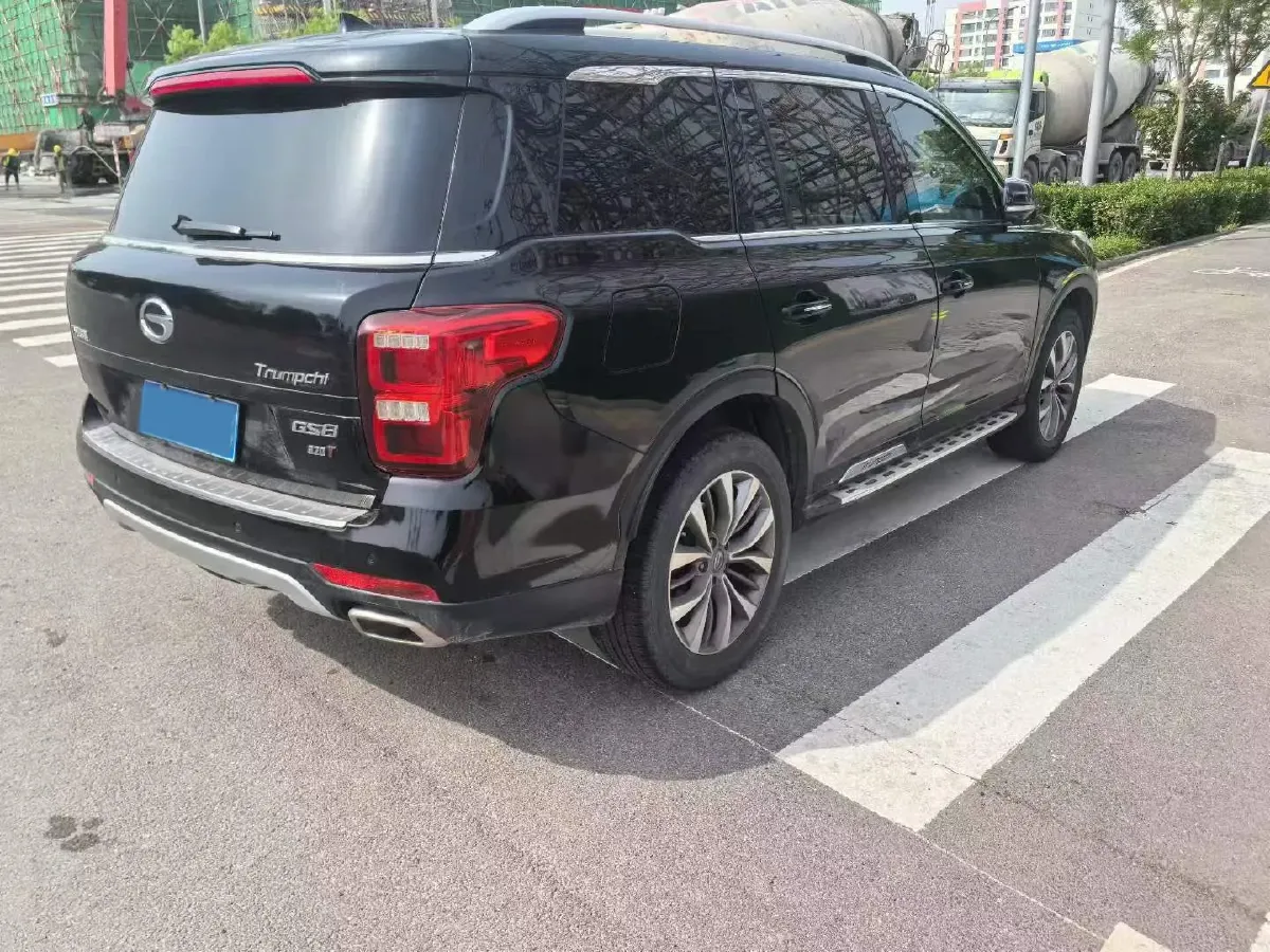 2017 GAC Trumpchi GS8 2.0T 201HP L4 6AT,autocango,china used car exporter,china ev exporter,chinese used car exporter,chinese used ev exporter