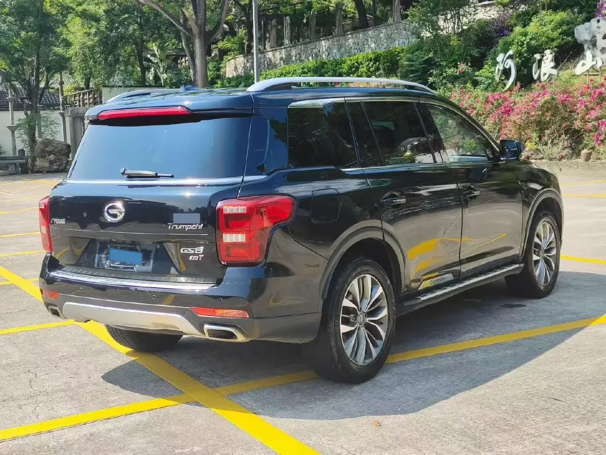 2017 GAC Trumpchi GS8 2.0T 201HP L4 6AT,autocango,china used car exporter,china ev exporter,chinese used car exporter,chinese used ev exporter
