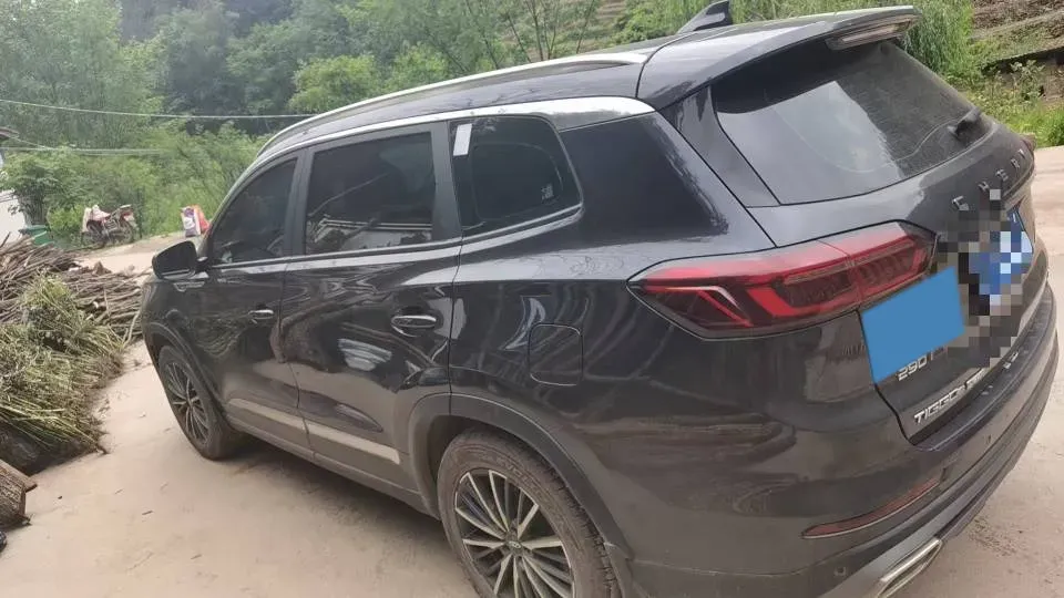 2021 Chery Tiggo 8 Plus 1.6T 197HP L4 7DCT,autocango,china used car exporter,china ev exporter,chinese used car exporter,chinese used ev exporter