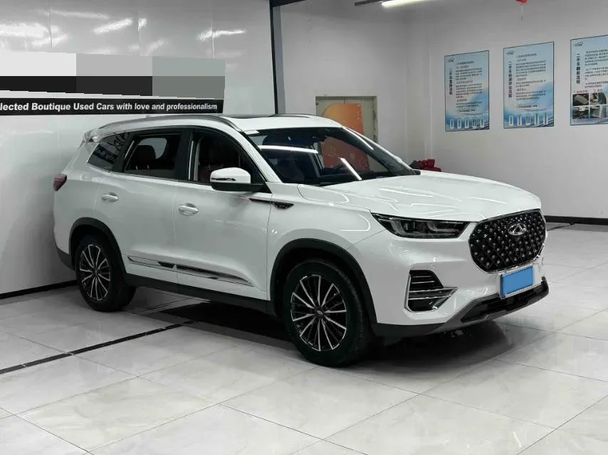 2021 Chery Tiggo 8 Plus 1.6T 197HP L4 7DCT,autocango,china used car exporter,china ev exporter,chinese used car exporter,chinese used ev exporter