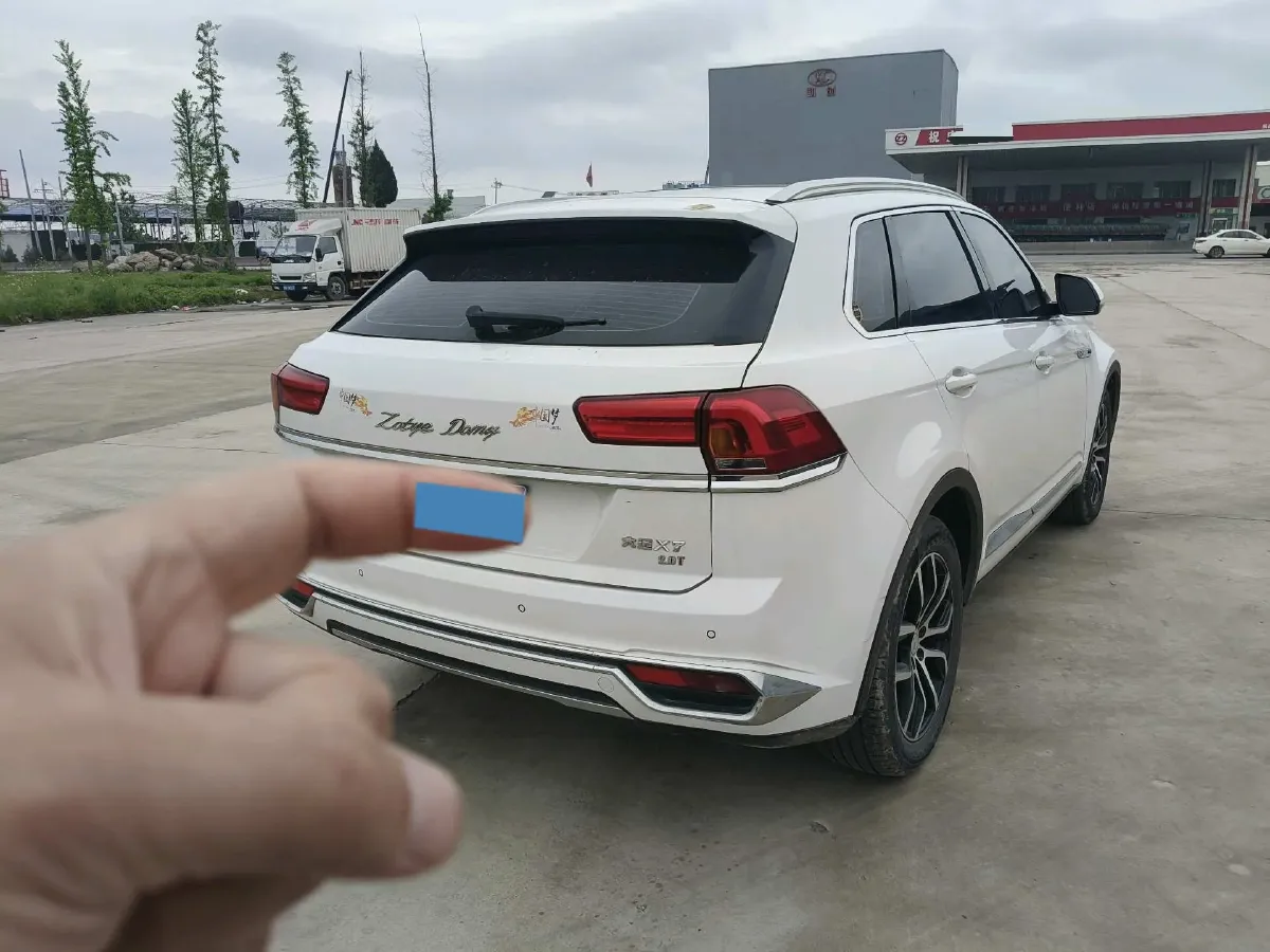 2018 Zotye Damy X7 2.0T 190HP L4 8AT,autocango,china used car exporter,china ev exporter,chinese used car exporter,chinese used ev exporter