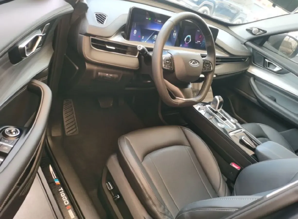 2021 Chery Tiggo 8 Plus 1.6T 197HP L4 7DCT,autocango,china used car exporter,china ev exporter,chinese used car exporter,chinese used ev exporter