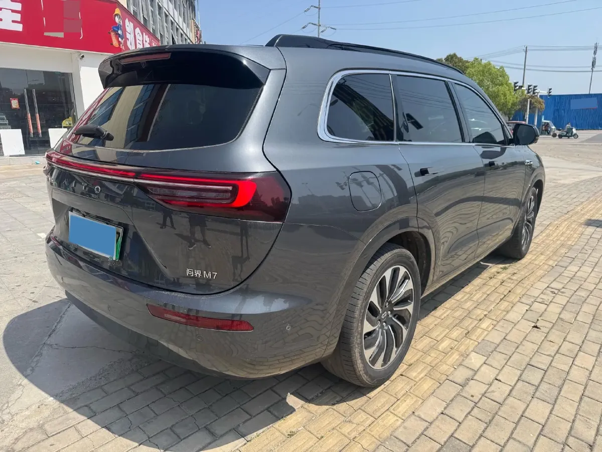 2024 AITO AITO M7 1.5T 152HP L4 REEV 40KWH,autocango,china used car exporter,china ev exporter,chinese used car exporter,chinese used ev exporter