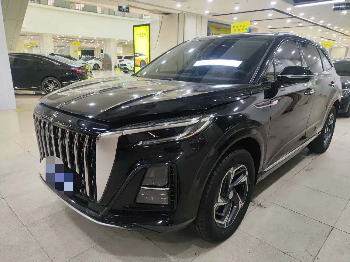 2025 HongQi HS3 1.5T 150HP L4 1DHT PHEV,autocango,china used car exporter,china ev exporter,chinese used car exporter,chinese used ev exporter