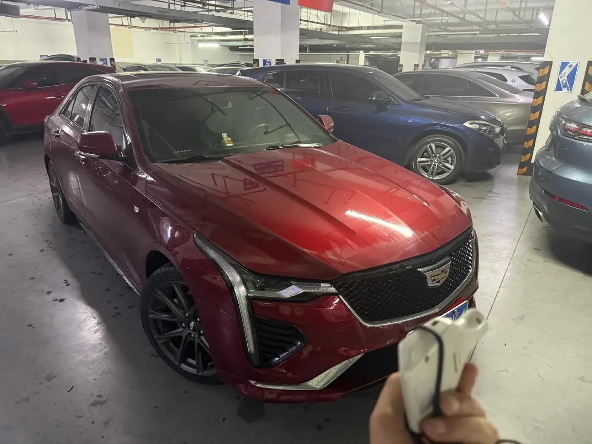 2021 Cadillac CT4 2.0T 237HP L4 8AT,autocango,china used car exporter,china ev exporter,chinese used car exporter,chinese used ev exporter