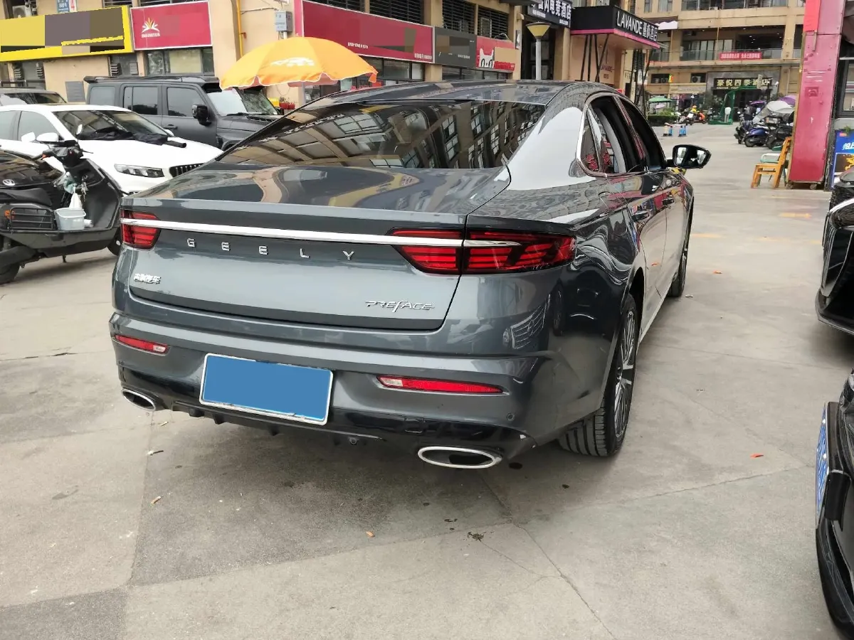 2021 Geely Preface 2.0T 190HP L4 7DCT,autocango,china used car exporter,china ev exporter,chinese used car exporter,chinese used ev exporter