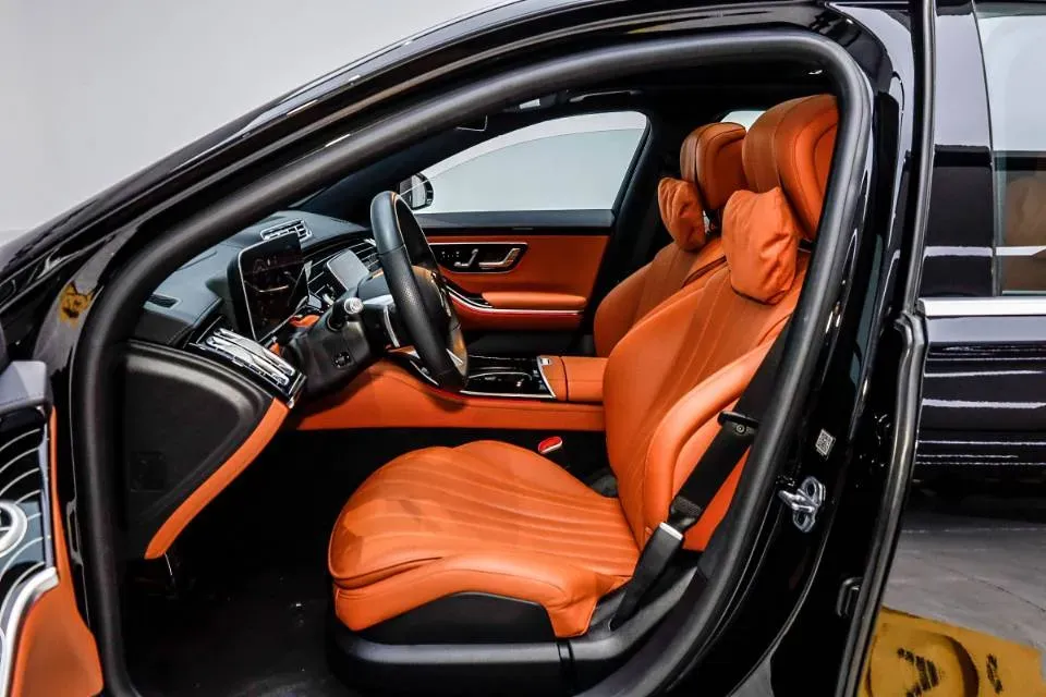 2022 Mercedes-Benz S Class 2.5T 367HP L6 9AT,autocango,china used car exporter,china ev exporter,chinese used car exporter,chinese used ev exporter