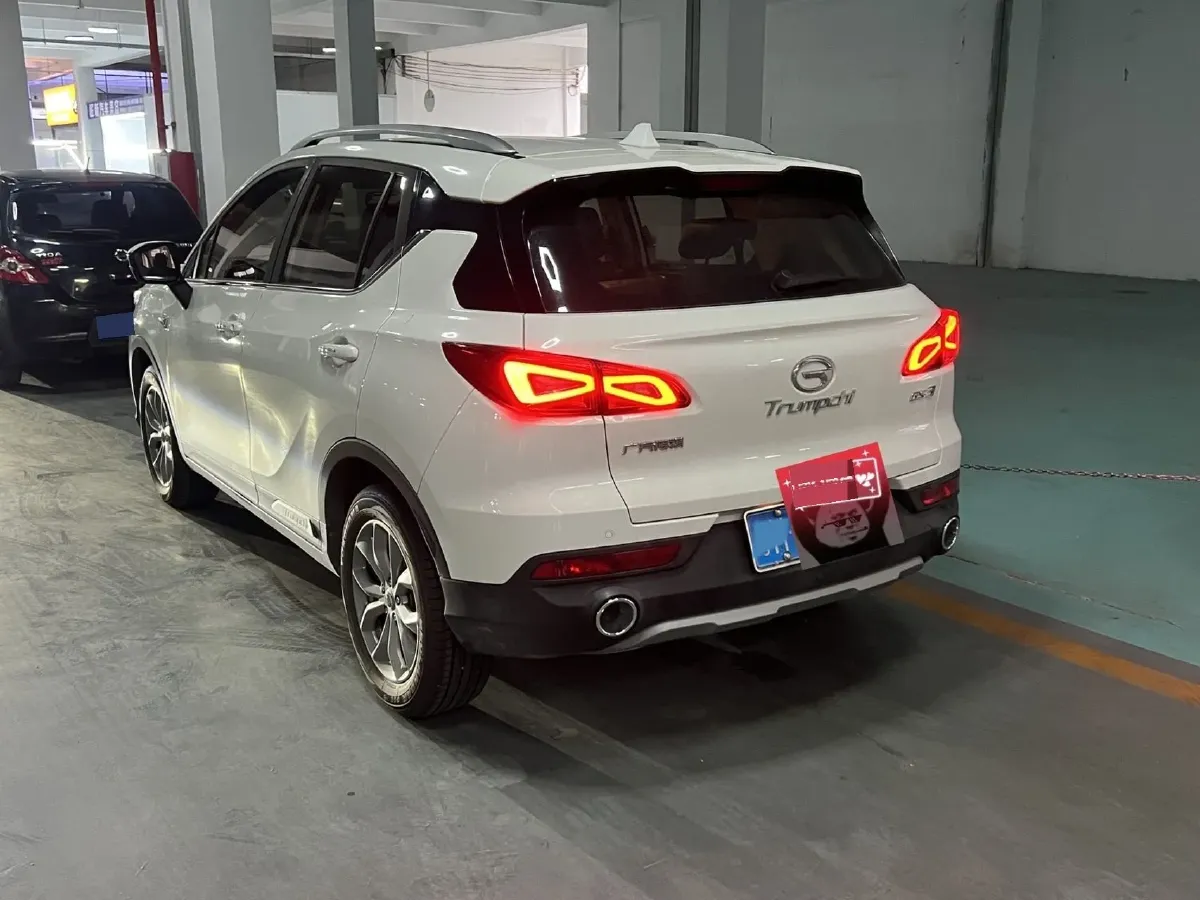 2017 GAC Trumpchi GS3 1.5L 114HP L4 6AT,autocango,china used car exporter,china ev exporter,chinese used car exporter,chinese used ev exporter