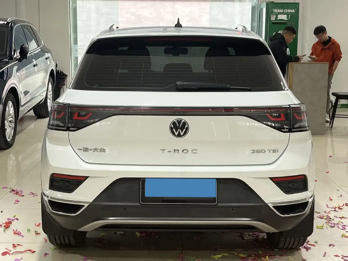 2023 Volkswagen T-Roc 1.4T 150HP L4 7DCT,autocango,china used car exporter,china ev exporter,chinese used car exporter,chinese used ev exporter