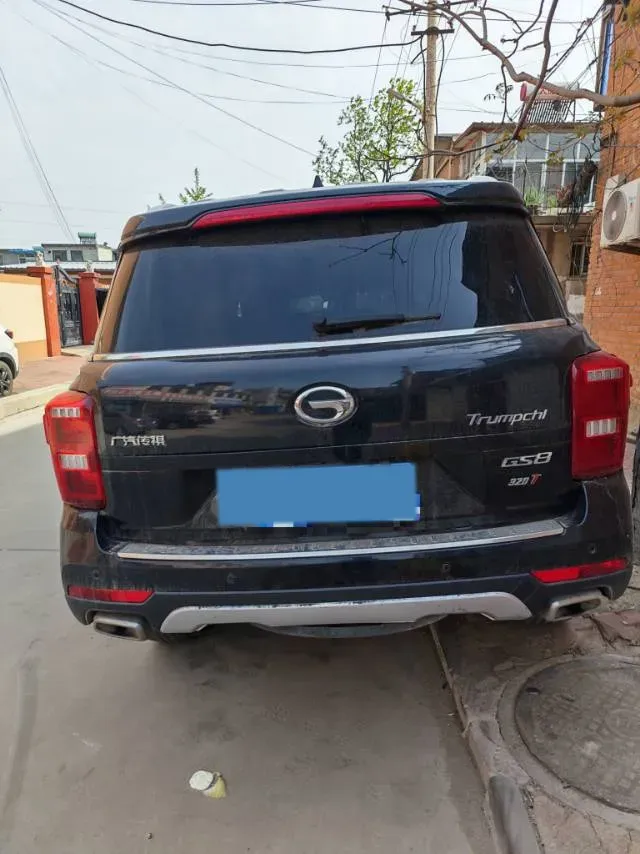 2017 GAC Trumpchi GS8 2.0T 201HP L4 6AT,autocango,china used car exporter,china ev exporter,chinese used car exporter,chinese used ev exporter