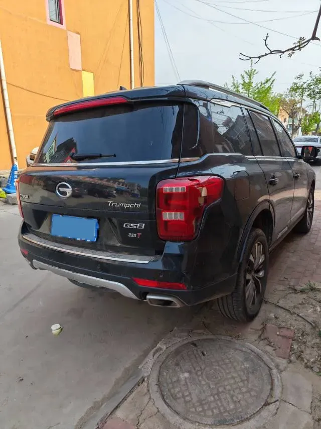 2017 GAC Trumpchi GS8 2.0T 201HP L4 6AT,autocango,china used car exporter,china ev exporter,chinese used car exporter,chinese used ev exporter