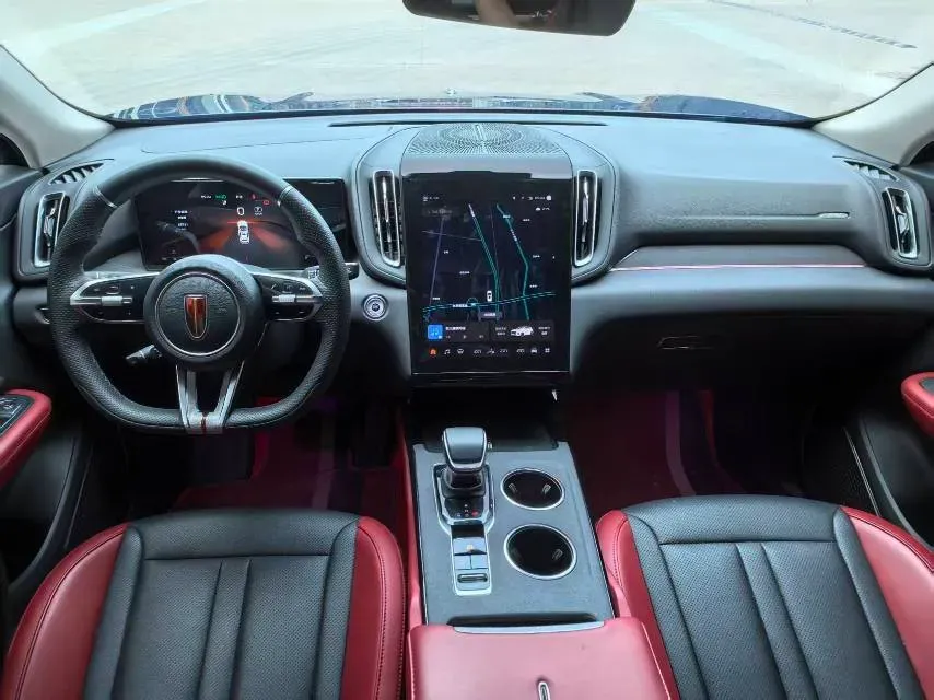 2023 HongQi HS3 1.5T 169HP L4 1DHT Hybrid 1.83KWH,autocango,china used car exporter,china ev exporter,chinese used car exporter,chinese used ev exporter