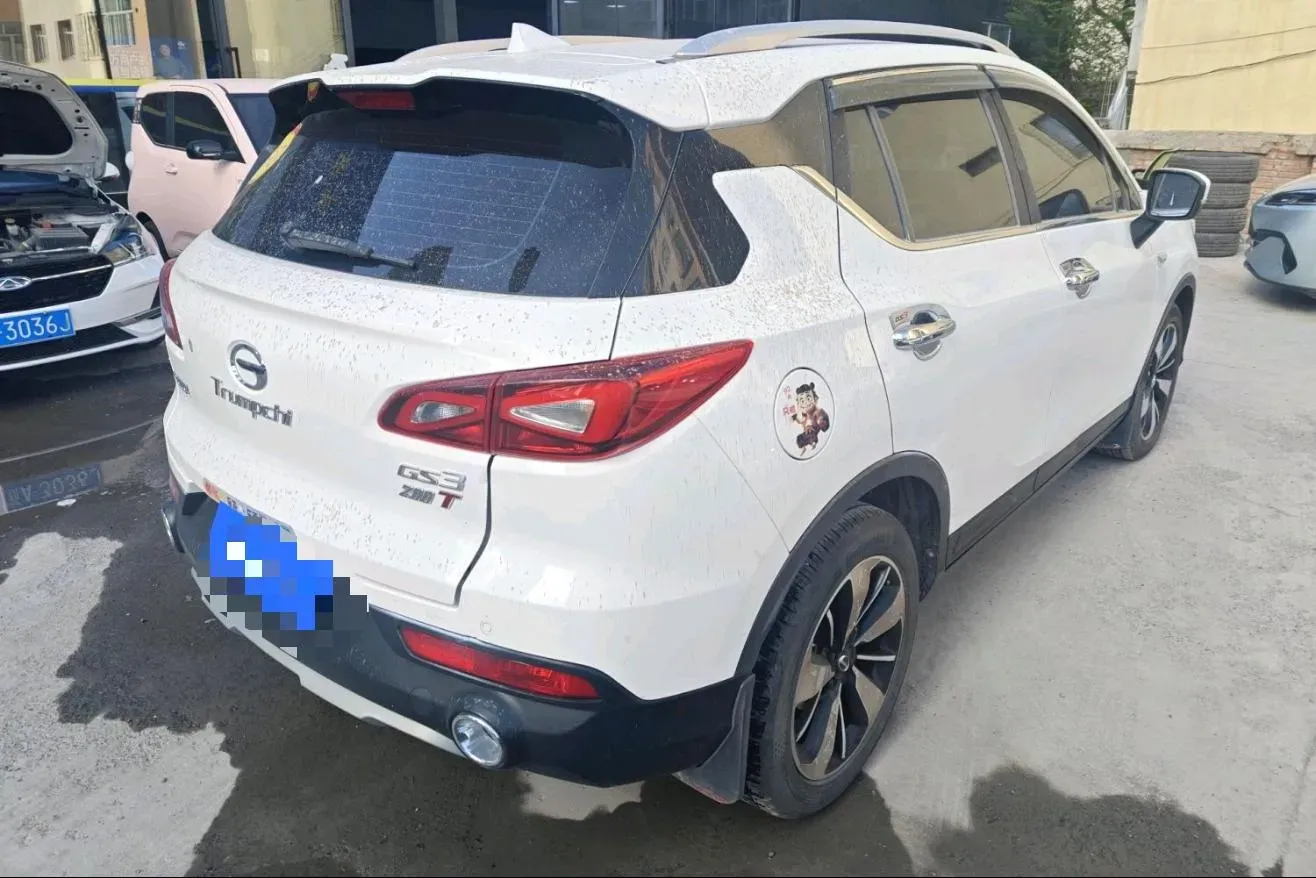 2017 GAC Trumpchi GS3 1.3T 137HP L4 6AT,autocango,china used car exporter,china ev exporter,chinese used car exporter,chinese used ev exporter