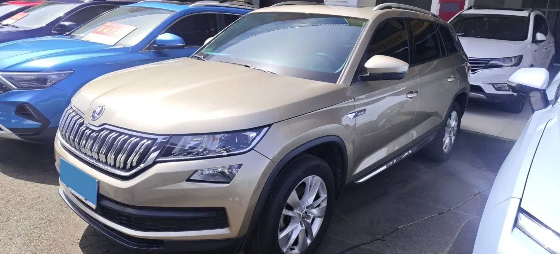 2018 Skoda Kodiak 2.0T 186HP L4 7DCT,autocango,china used car exporter,china ev exporter,chinese used car exporter,chinese used ev exporter