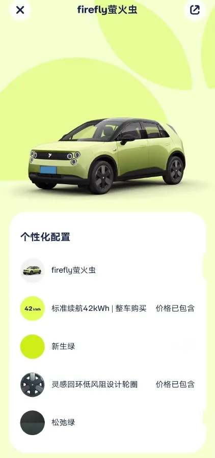 2025 Firefly Firefly BEV,autocango,china used car exporter,china ev exporter,chinese used car exporter,chinese used ev exporter