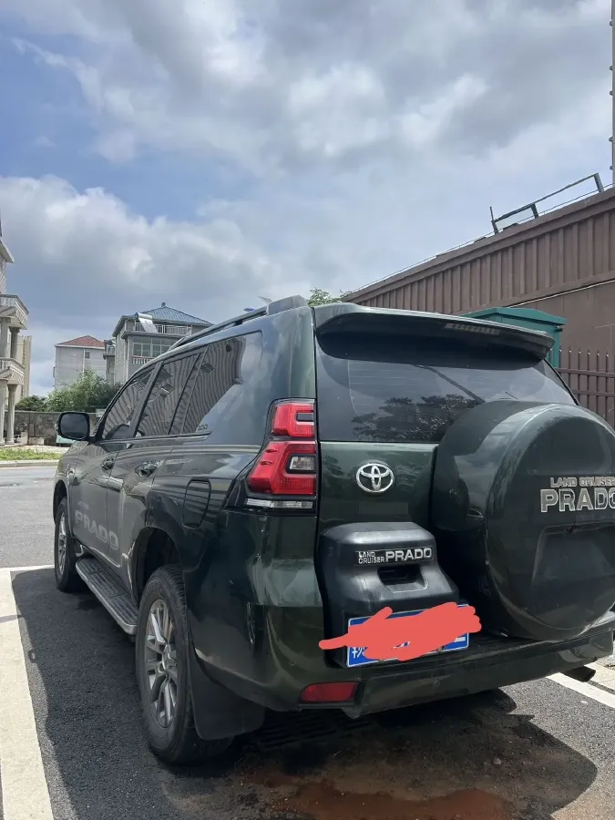 2018 Toyota Land Cruiser Prado 3.5L 280HP V6 6AT,autocango,china used car exporter,china ev exporter,chinese used car exporter,chinese used ev exporter