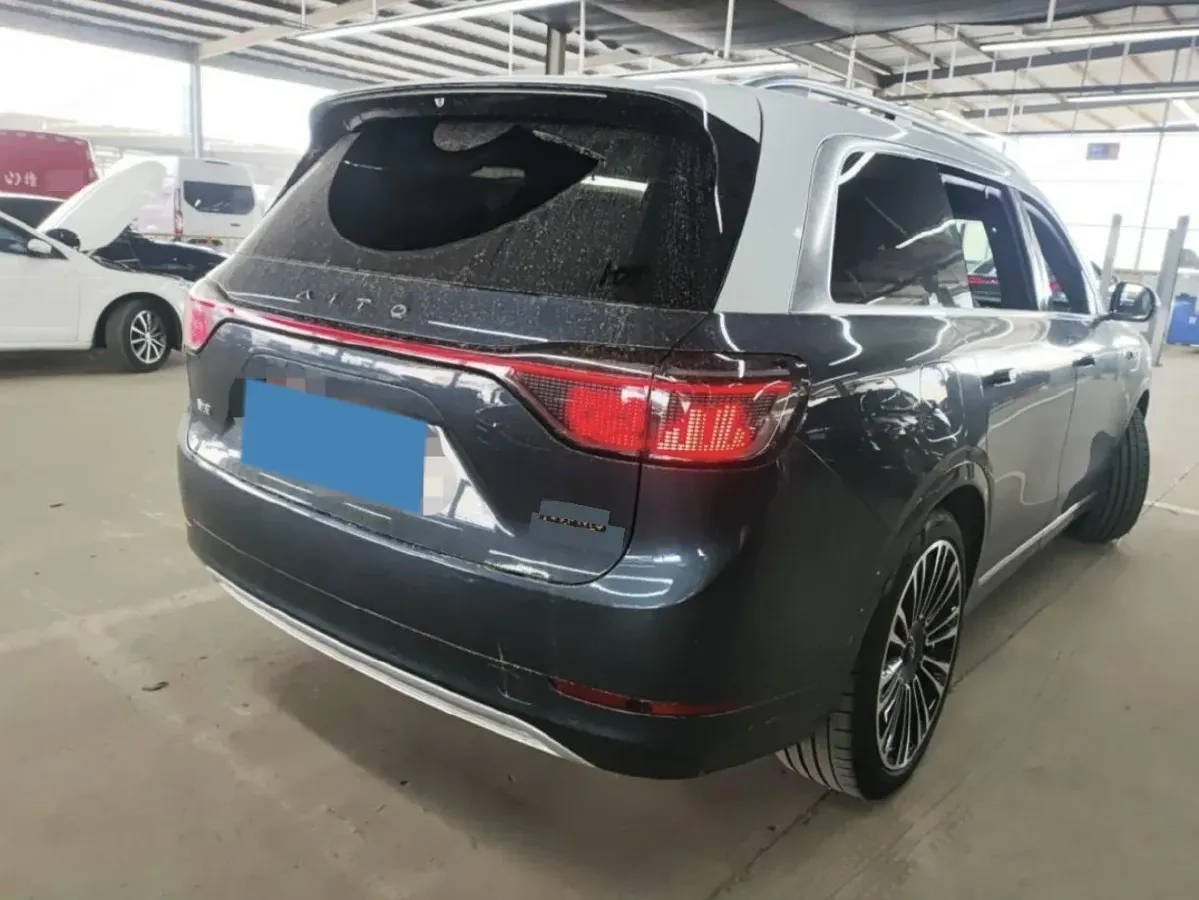 2024 AITO AITO M9 1.5T 152HP L4 REEV 42KWH,autocango,china used car exporter,china ev exporter,chinese used car exporter,chinese used ev exporter