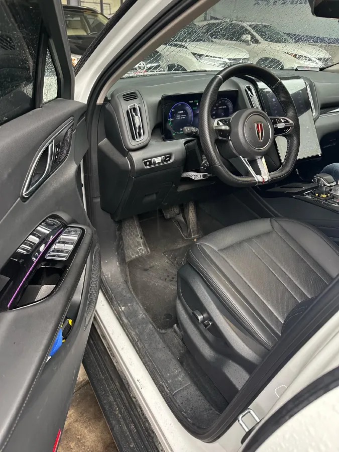 2024 HongQi HS3 1.5T 169HP L4 1DHT PHEV 18.4KWH,autocango,china used car exporter,china ev exporter,chinese used car exporter,chinese used ev exporter