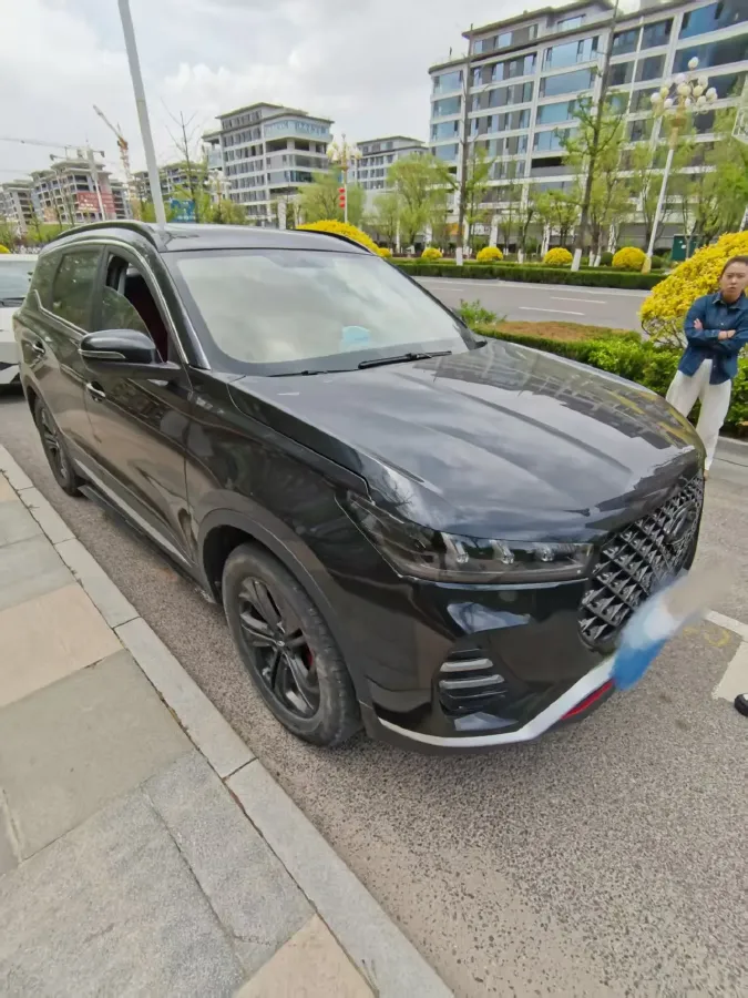 2022 Chery Tiggo 7 1.6T 197HP L4 7DCT,autocango,china used car exporter,china ev exporter,chinese used car exporter,chinese used ev exporter