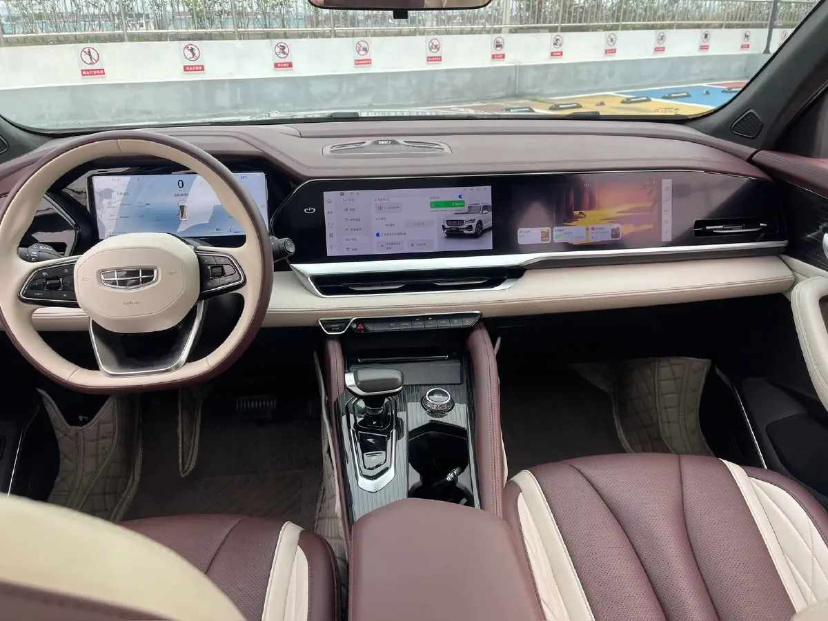 2024 Geely Monjaro 2.0T 238HP L4 8AT,autocango,china used car exporter,china ev exporter,chinese used car exporter,chinese used ev exporter